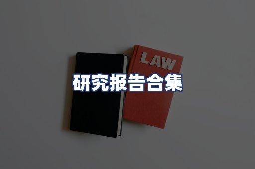 研究报告合集
